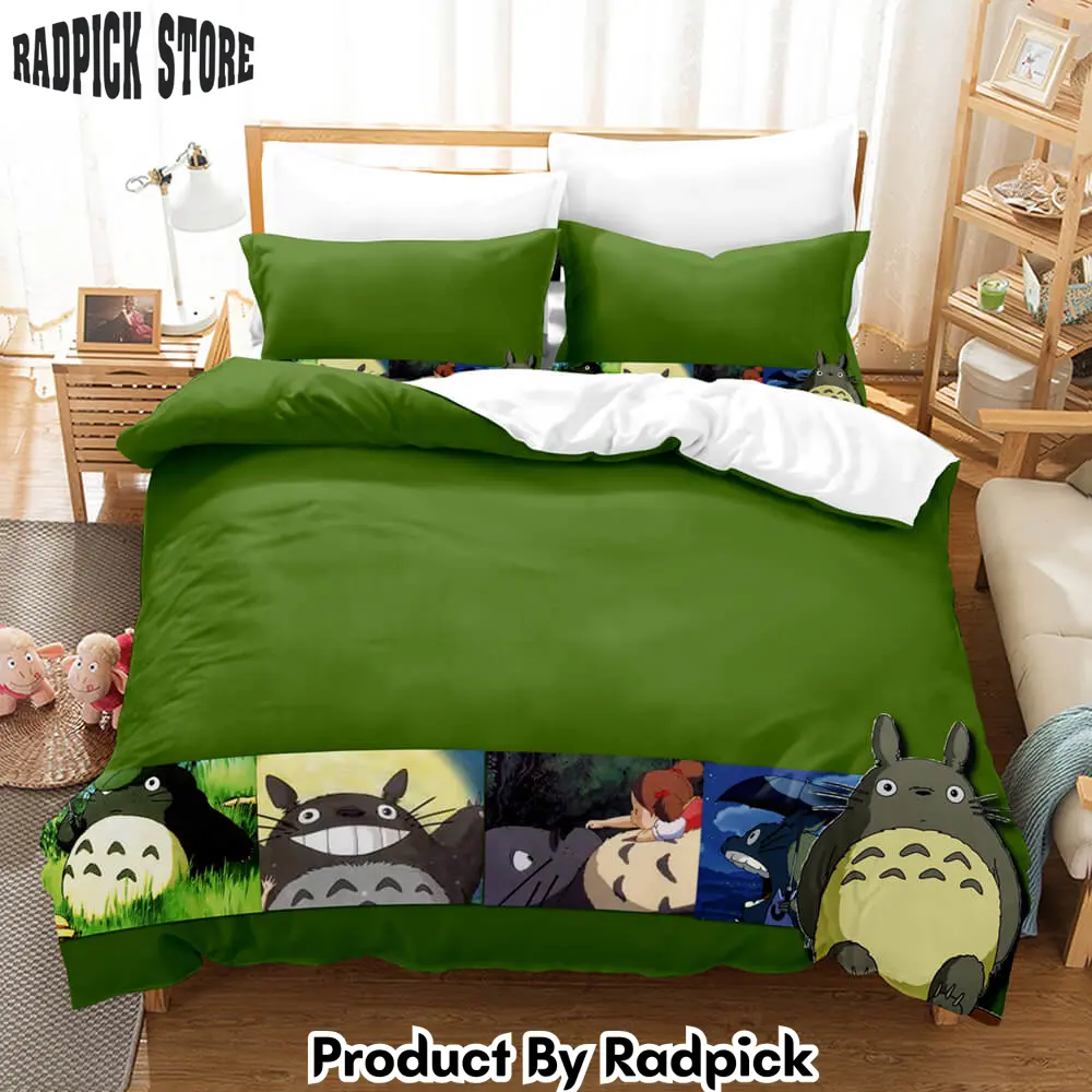 My neighbor totoro girls bedding sets duvet covers quilt bed sheets  rp0419652